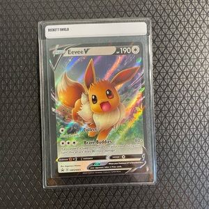 Eevee V SWSH065 Pokemon Promo Card NM